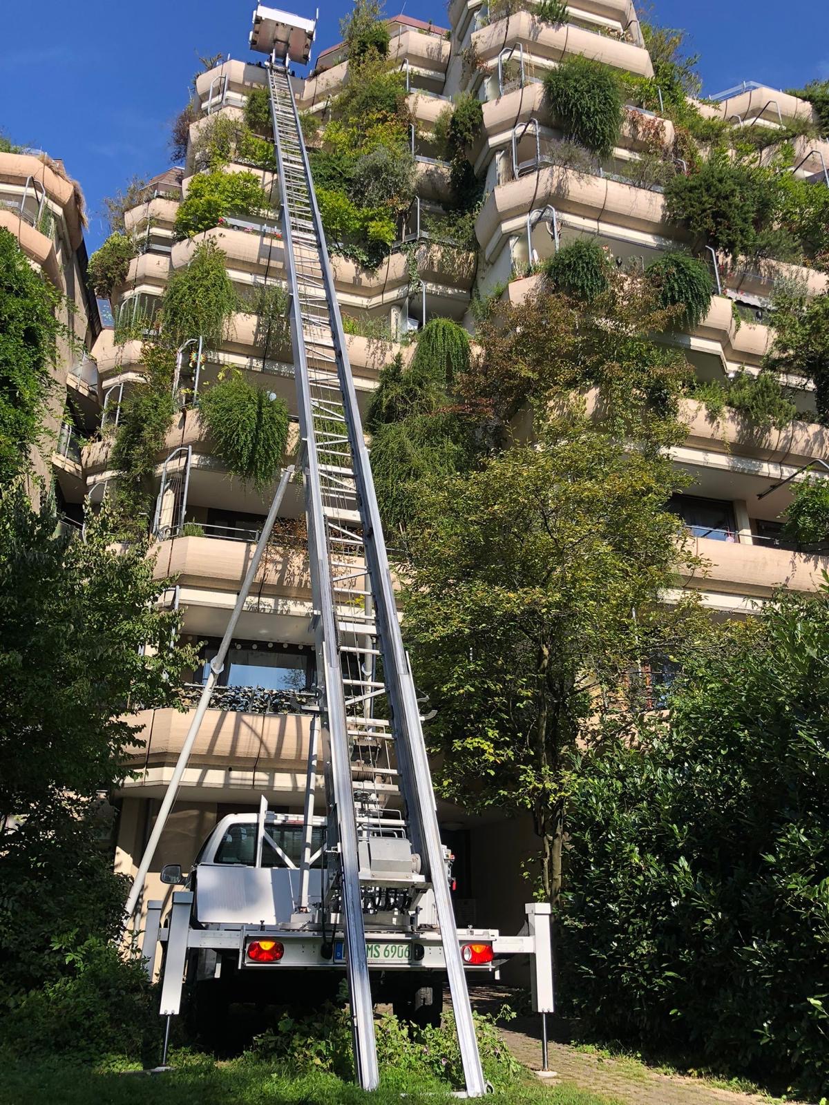 Möbellift in 25 Meter Höhe